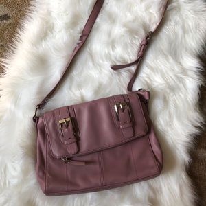 B. Makowsky Leather Crossbody Bag